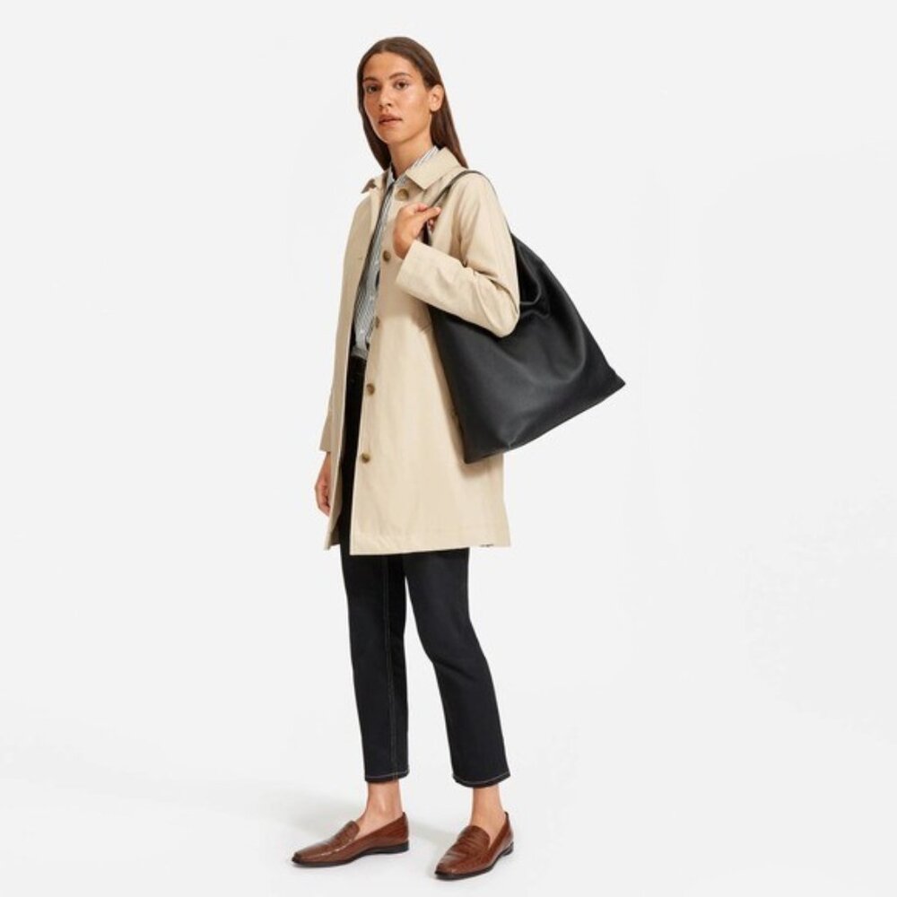 Everlane The Boss Leather Hobo Bag